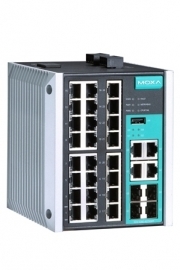 EDS-528E-4GTXSFP-HV-T   Gigabit Ethernet c  24 x 10/100BaseT(X), 4 x 10/